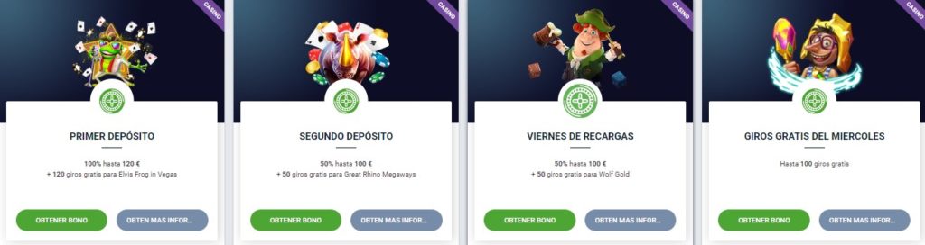 20Bet Casino promociones