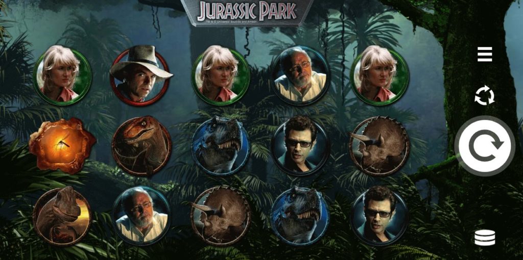 Tragaperras Jurassic Park