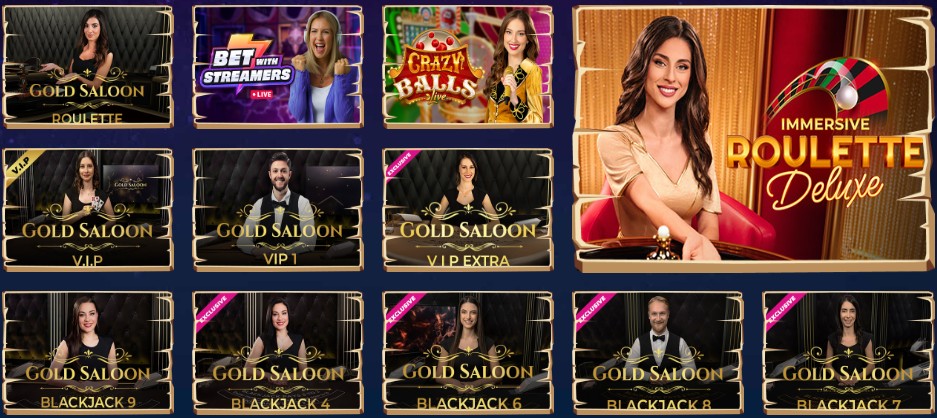 Wazamba Casino en Vivo