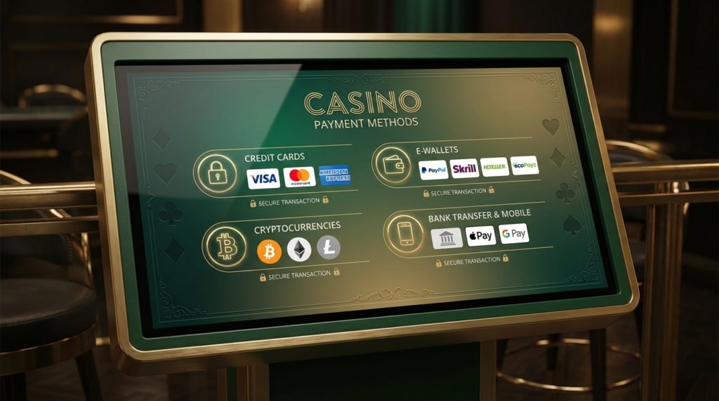 Comparativa metodos de pago casino online - tiempos deposito retiro comisiones